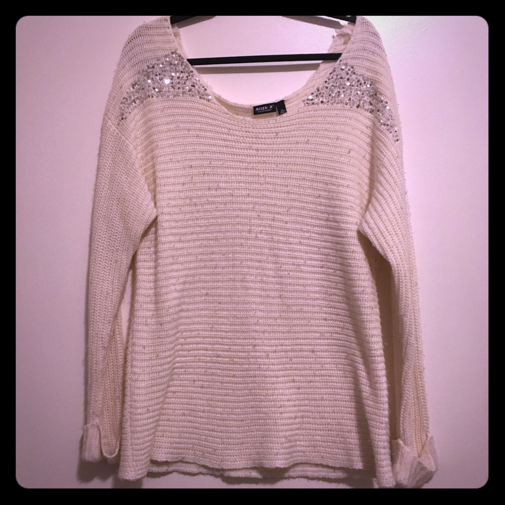 Off the shoulder sweater